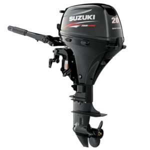 Suzuki Outboard DF20ATHL2 20 HP Motor | Electric Start | Tiller Handle
