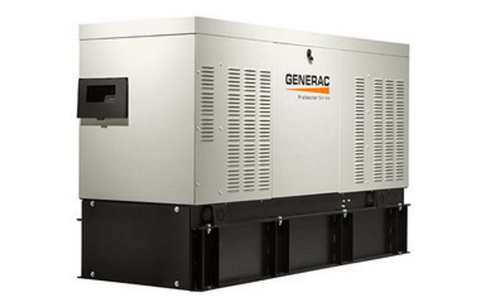Generac Protector Diesel 30kW Generator 277/480-Volt 3-Phase with Extended Run Tank | RD03022KDAL