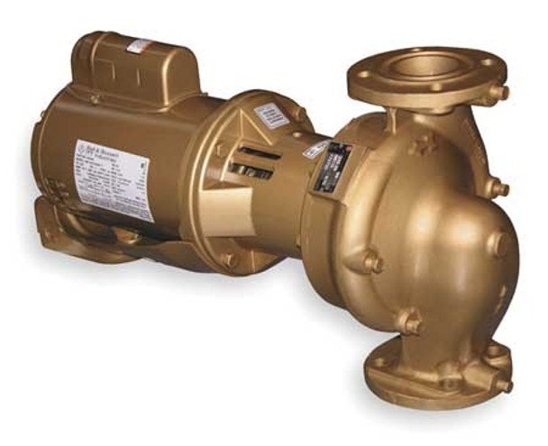 Bell & Gossett Series 60 B607S Pump | 1/3 HP Inline Circulator | B&G 172714LF