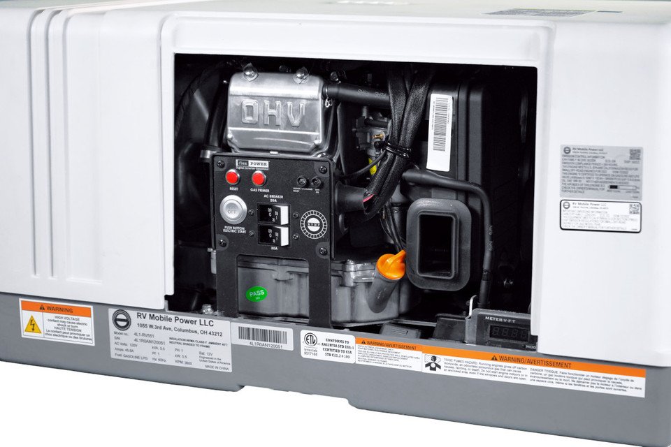 RVMP Flex Power 5500 Watt Dual Fuel Inverter RV Generator 5500i - Image 5