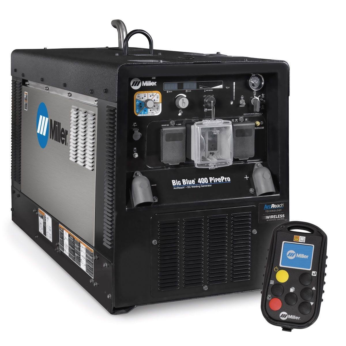 Miller Big Blue 400 PipePro 907805 – Mitsubishi Diesel, ArcReach, 400 Amps, Heavy Industrial