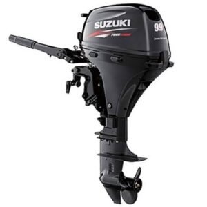 Suzuki DF9.9BS 9.9 HP Outboard – Short Shaft, Manual Start, Lightweight 4-Stroke