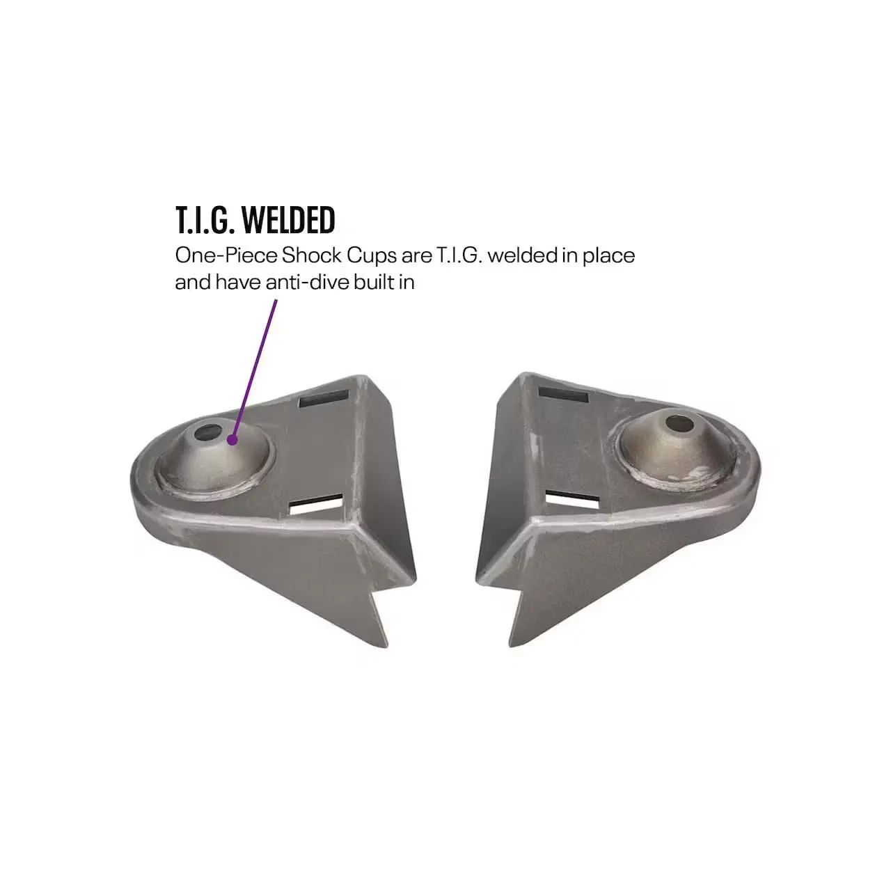 1964-70 Mustang Crossmember, Mustang II Front Suspension Upgrade - Image 3