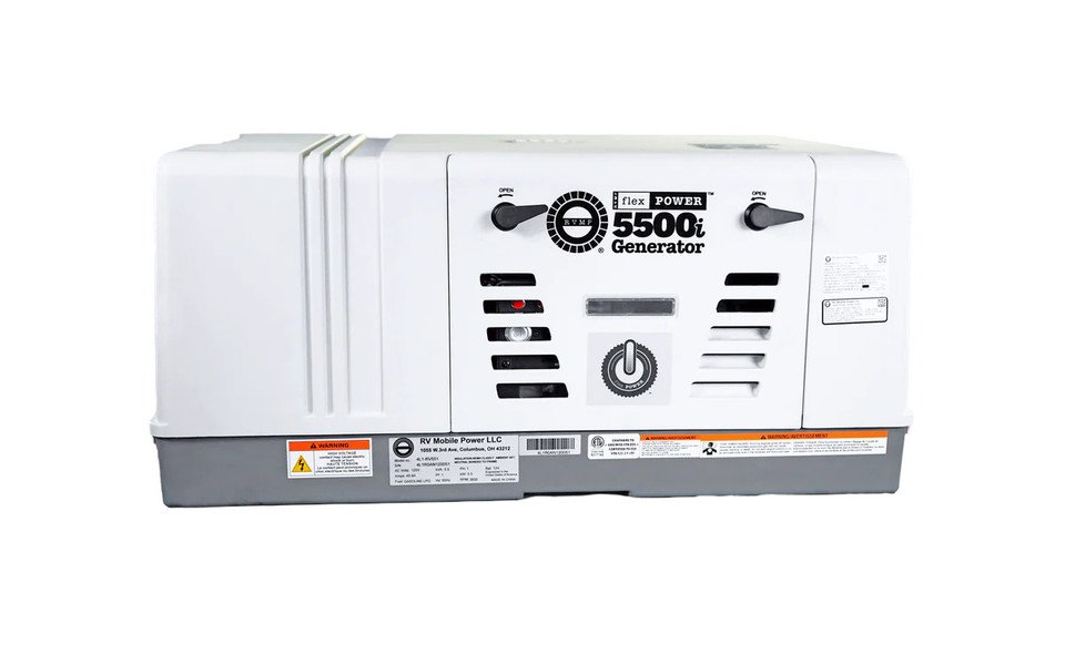 RVMP Flex Power 5500 Watt Dual Fuel Inverter RV Generator 5500i