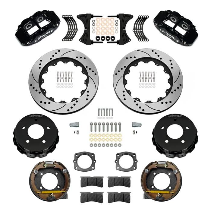 Wilwood Superlite 4R Rear Drum-to-Disc Brake Kits 140-17543-D - Image 2