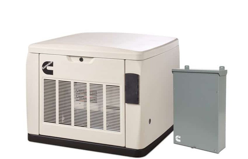 Cummins 20kW Home Standby Generator Quiet Connect with 200-Amp SE-Rated ATS for Extreme Cold to -40° F | RS20ACE